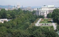 Volksgarten und Burgtheater